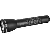 MagLite ML300LX 2-Cell D LED Flashlight, Adjustable Beam, Water-Resistant, QuickClick Modes, Extended Battery Life &ndash; Black