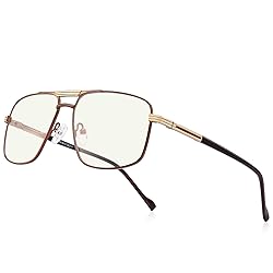 RB.Pilot Reading Glasses for Men Square Double