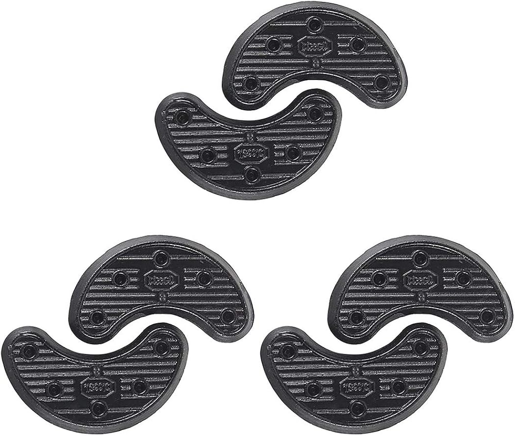 Aniwon 3 Pairs Shoes Heel Plates Heel Repair Pads Creative Skidproof
