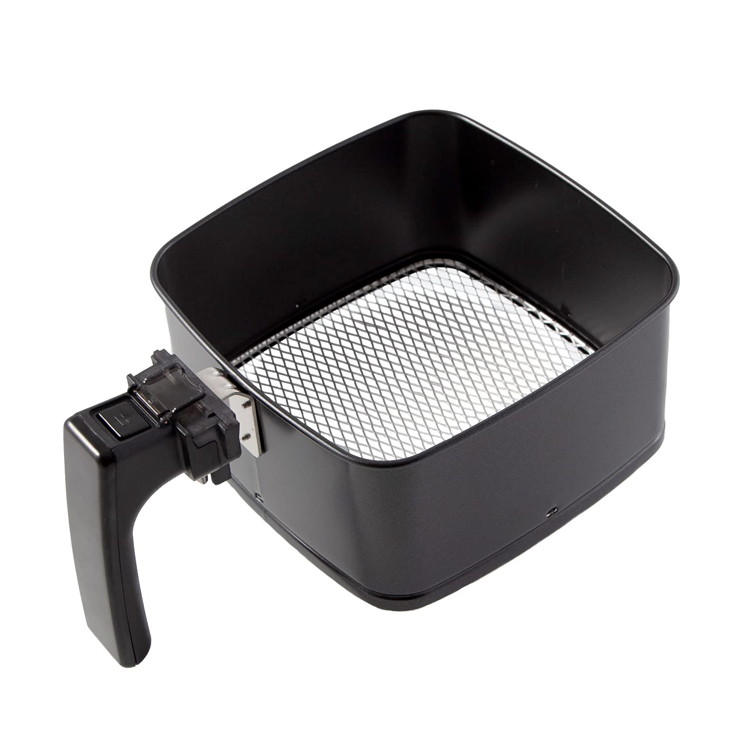 Nuwave 3QT Brio Replacement Base Tray & Fry Pan Basket – Compatible with NuWave 3QT Brio Model 36001 & 36011,Black