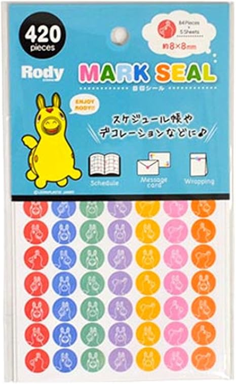Amazon Co Jp ロディ 目印シール 8ミリ 4片 スタンダード Sji ビューティー