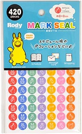 Amazon Co Jp ロディ 目印シール 8ミリ 4片 スタンダード Sji ビューティー