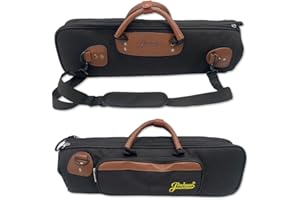 YoungMonic Trumpet Gig Bag Oxford Cloth 1200D Water-resistant Trumpet Case 15mm Foam Cotton Padded with Adjustable Shoulder Strap Easy to Transport