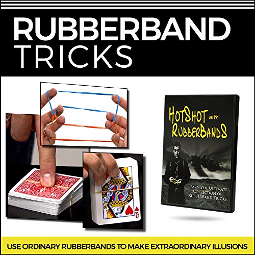 Magic Makers Become Hot Shot with Rubber Band, Complete Course, Fully Demonstrated and Explained in Easy to Follow Step by Step Videos for Quick Mastery