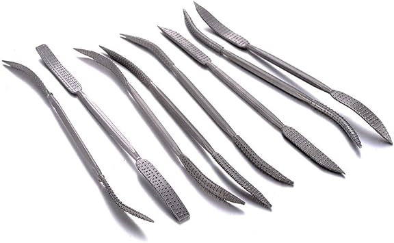 riffler file set, stone rifflers 