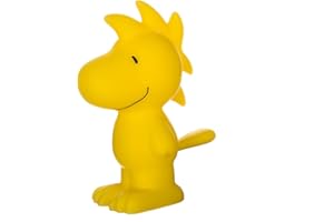 Peanuts for Pets Charlie Brown Woodstock Vinyl Squeaker Dog Toy | Squeaky Dog Toy for All Dogs | Charlie Brown Plastic Dog Toys for Aggressive Chewers - Fun and Cute Yellow Dog Chew Toy, 5.5 Inch