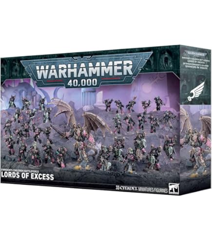 Amazon.com: Warhammer 40K Emperor's Children Lords of Excess