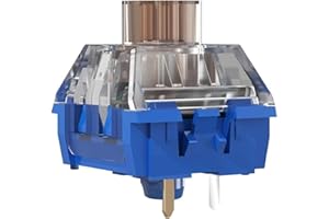 MCIEPNY Kailh Box Whale Pro Silent Mechanical Keyboard Switch,Deep Sea Silent Tactile 3-Pin 45gf Waterproof Dustproof Quiet Pre-Lubed Switches(Whale Tactile,10Pcs)