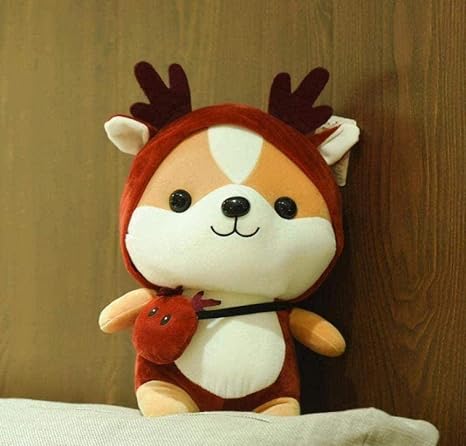Amazon Co Jp ぬいぐるみぬいぐるみかわいいリス人形かわいいターン恐竜ぬいぐるみ人形誕生日ギフトラグ人形クリムゾン40 Cm おもちゃ