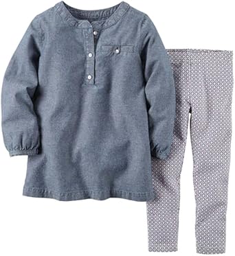 baby girl chambray shirt