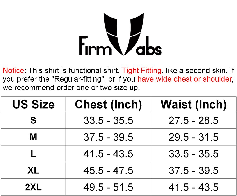 FIRM ABS Short Sleeve Sports Compression Shirt Mens Shirts (L,Blue)