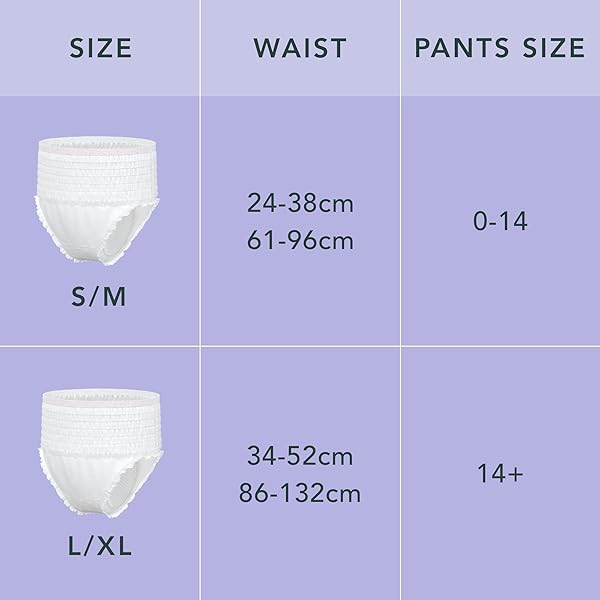 RAEL DISPOSABLE UNDERWEAR FOR WOMEN, ORGANIC COTTON COVER – POSTPARTUM ESSENTIALS, LEAK LOCKER, UNSCENTED, MAXIMUM COVERAGE (SIZE L-XL, 12 COUNT)