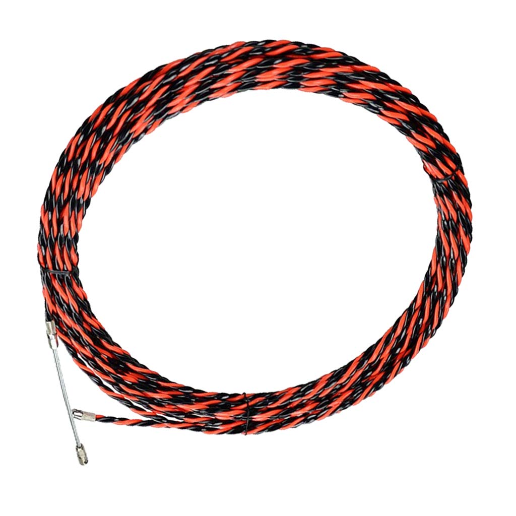 30M FLAMEER Fish Tape Wire Puller Through Wall Electrical Wire Threader