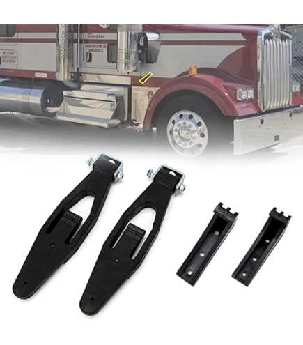 ⭐️mhrs⭐️ Peterbilt 377/378/379 Hood Latch Kit 161037