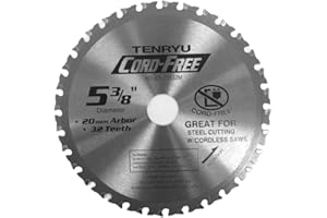 Tenryu CF-13532M 5-3/8" 32T 20mm Arbor, 0.059 Kerf, 3700 Rpm, Cordless