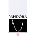 PANDORA Elevated Heart - Gift for Her - Cubic Zirconia Necklace in Sterling Silver - With Gift Box - 17.7"