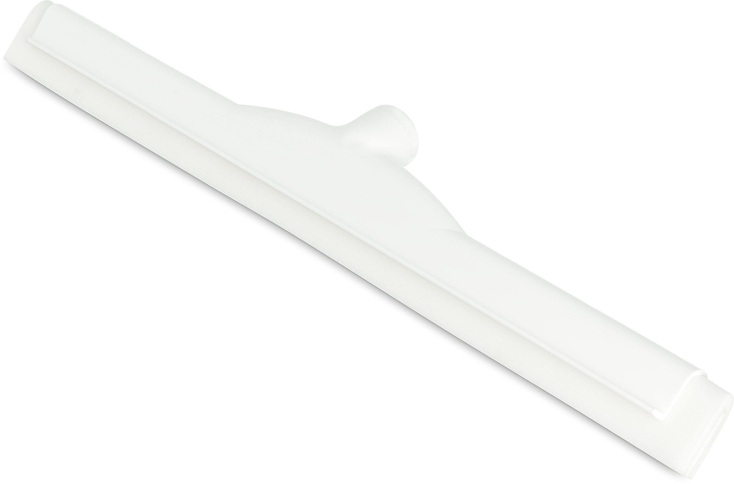 CFS 4156702 Spectrum Plastic Foam Rubber Hygienic Squeegee, 18" Length, White (Case of 6)