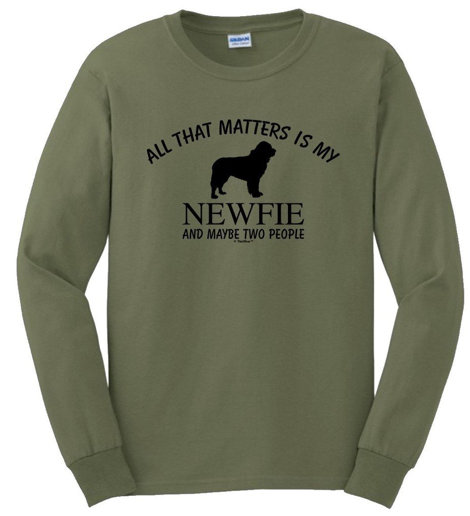  Newfie Newfoundland That's All Matters Two People T Shirt