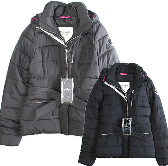 Amazon アバクロンビー フィッチ Abercrombie Fitch ダウンコート レディース ショート グレー Xsサイズ 並行輸入品 Vita014 Grey Xs コート ジャケット 通販