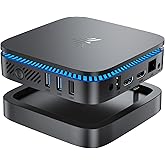 KAMRUI AK1PLUS Mini PC with Windows 11, 12th Gen N95 Processor(Up to 3.4GHz), Mini Desktop Computers 8GB DDR4 256GB SSD Suppo