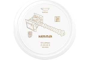 YIKUNDISCS Yikun Hammer Golf Disc PDGA Approved - Limited Edition Pro Worlds 2025 | Overstable Driving Putter for Control & Hyzer Flips | Wind-Fighting Torque Resistant 170-176g (Premium Plastic)