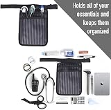 UKTYUAS Canvas Tool Belt Pouch Small Pocket Waist Bag Electrician Carpenter view 6