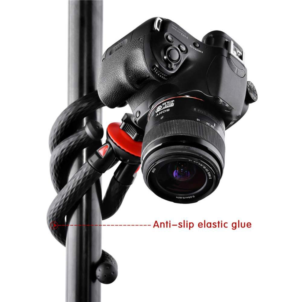 Trípode Cámara Digital Flexible Impermeable Araña Trípodes Soporte ...