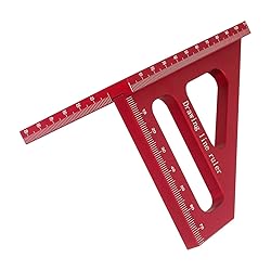 KETIPED 3D Multi-Angle Measuring Ruler,45/90 Degree