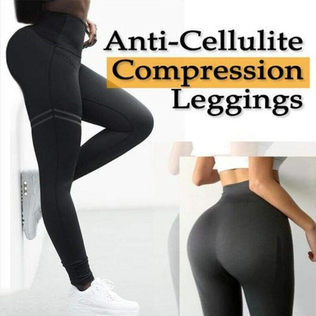 TOWELL Butt-Lift Shaping Booty Lifting Anti-Cellulite Compression Leggings Slim Quick Drying