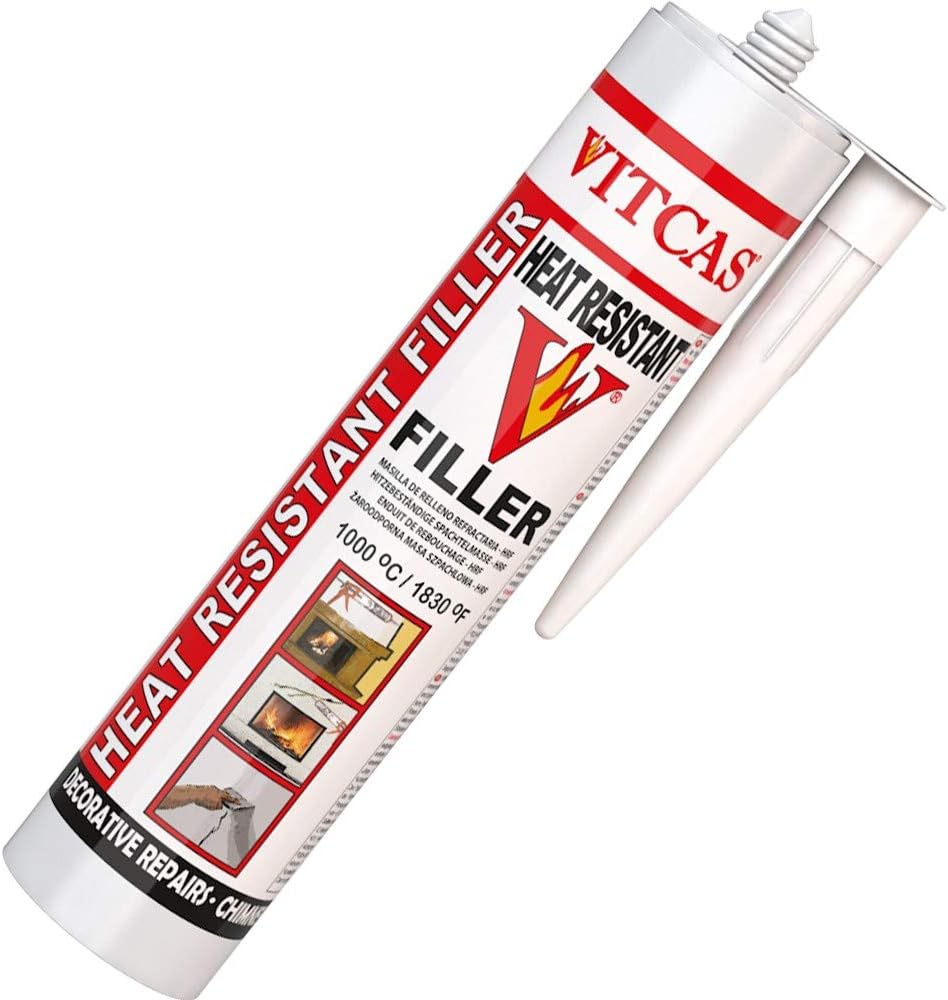 Vitcas Heat Resistant Filler Up to +1000°C 310ml High Temperature