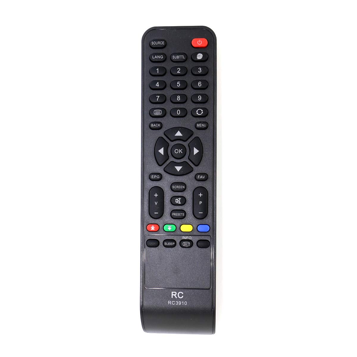 Vinabty Replaced Remote Control RC3910 / RC-3910 for Toshiba TV 19BV500B