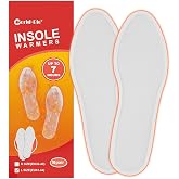 Insole Foot Warmers (10 Pairs) - Up to 9 Hours of Heat - Ultra Thin, No Clumping, All Natural - Air Activated Heated Insoles - Feet Warmers for Men &amp; Women - L(EU41-44)