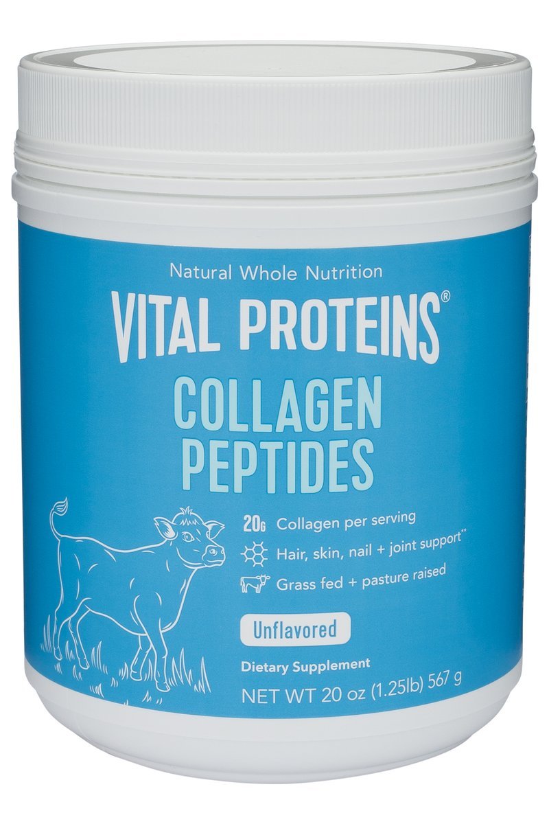 Vital Proteins Collagen Peptides Powder - Pasture Raised, Grass Fed, Paleo Friendly