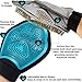 Mindful Pets Pet Grooming Brush Gloves for Shedding Dogs and Cats, Set of 2