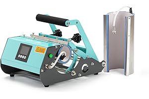 PYD Life 2 in 1 Tumbler Heat Press Machine 110 V Mint Green 20 OZ 30 OZ Mug Heat Press for Sublimation Straight Tumblers Bottles,Sublimation Ceramic Mugs,Sublimation Glass Cans Tumblers Print