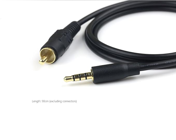 FiiO L21 | 90cm Koaxial Kabel 3,5mm Klinke 4-Pin auf Koaxial für FiiO X3 II, X5 II und FiiO X7