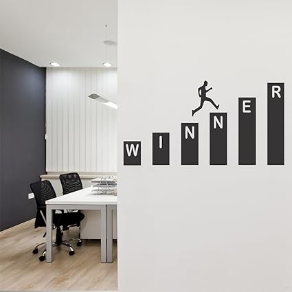 Luke and Lilly Hard Work Design Vinyl Wall Sticker (110 * 60cm)