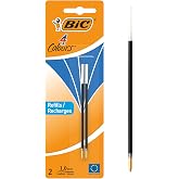 BIC Ballpoint Pen 4 Colours 2 Items Blue