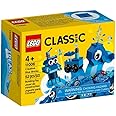 LEGO Classic Creative Blue Bricks 11006 Kids’ Building Toy Starter Set with Blue Bricks to Inspire Imaginative Play (52 Pieces)