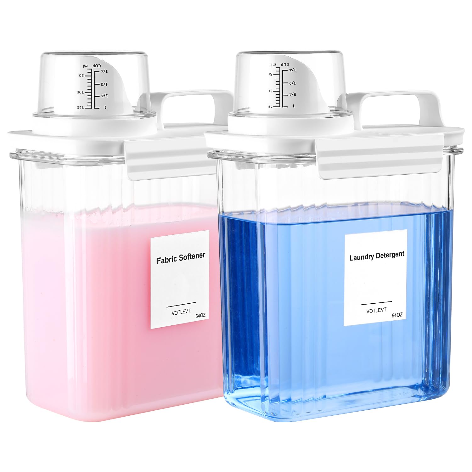 VOTLEVT 64OZ Liquid Laundry Detergent Dispenser, Laundry Soap Dispenser ...