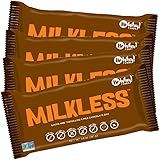 Vegan, Gluten Free, Nut Free | Milkless Chocolate Bars (4 Pack) | Dairy Free, Soy Free, Sesame Free | Allergy Friendly Snacks