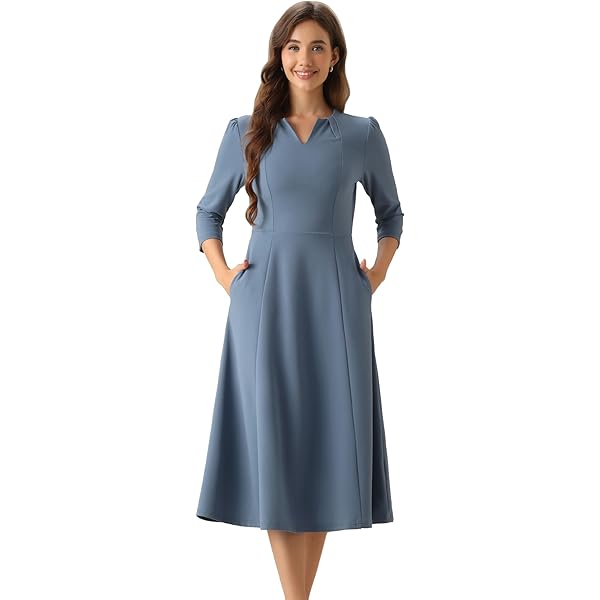 knee length dresses for ladies Lauren Ralph Lauren Munzie Rib Knit Stretch Cotton Midi Dress In Light