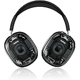 Joyleop for Airpods Max Headphone Case - Durable Soft TPU Protective Cover (Anti-Scratch,Anti-Fingerprint,Aniti-Dust) for AirPods Max(2020/2024 Cover,Cool Headphones Case for Men, Black Mechanical