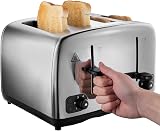 Russell Hobbs 4 Slice Toaster Perfect Toast Technology 1700W Brushed Steel view 5