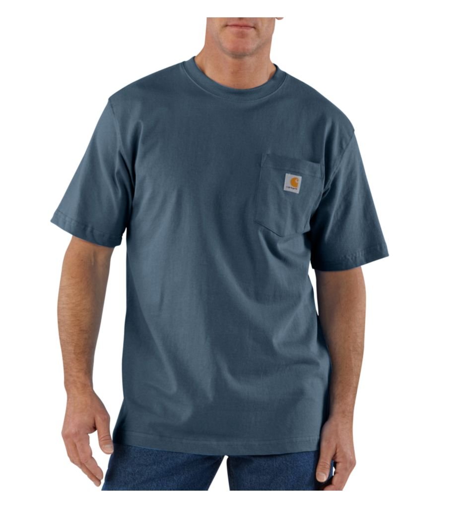 Carhartt Men's Loose Fit Heavyweight Short-Sleeve Pocket T-Shirt (Also ...