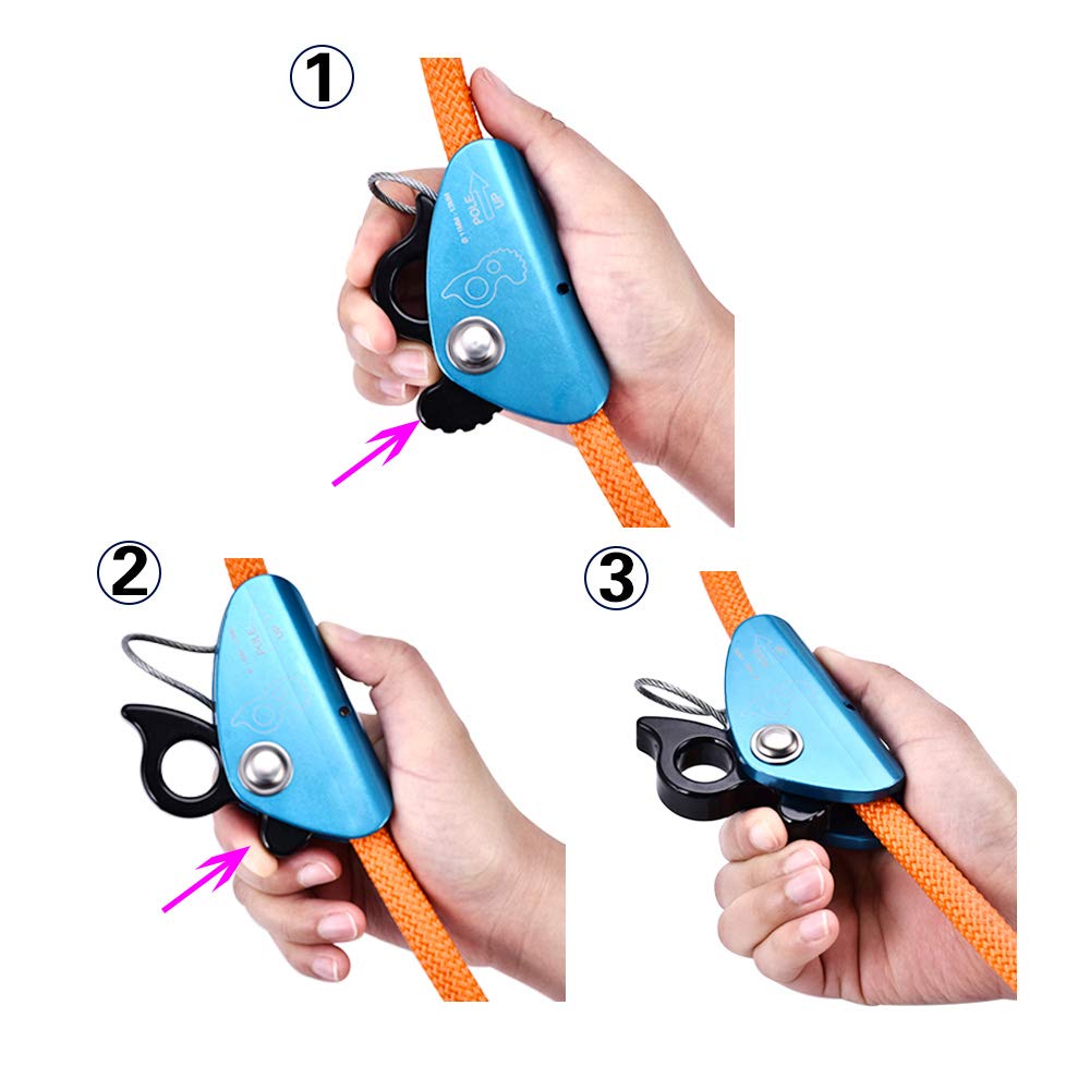 Adjustable Lanyard Tree Climbers Low Stretch ETE ETMATE Steel Wire Core