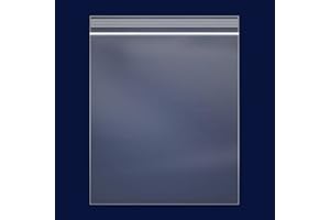 iMailer - 500 Count - 8" x 10" Zip Bags - Clear Reclosable Zip Plastic Poly Bags 2 Mil with Resealable Lock Seal Zipper for Art Prints, Brochure, Photoes, Handicraft Gift