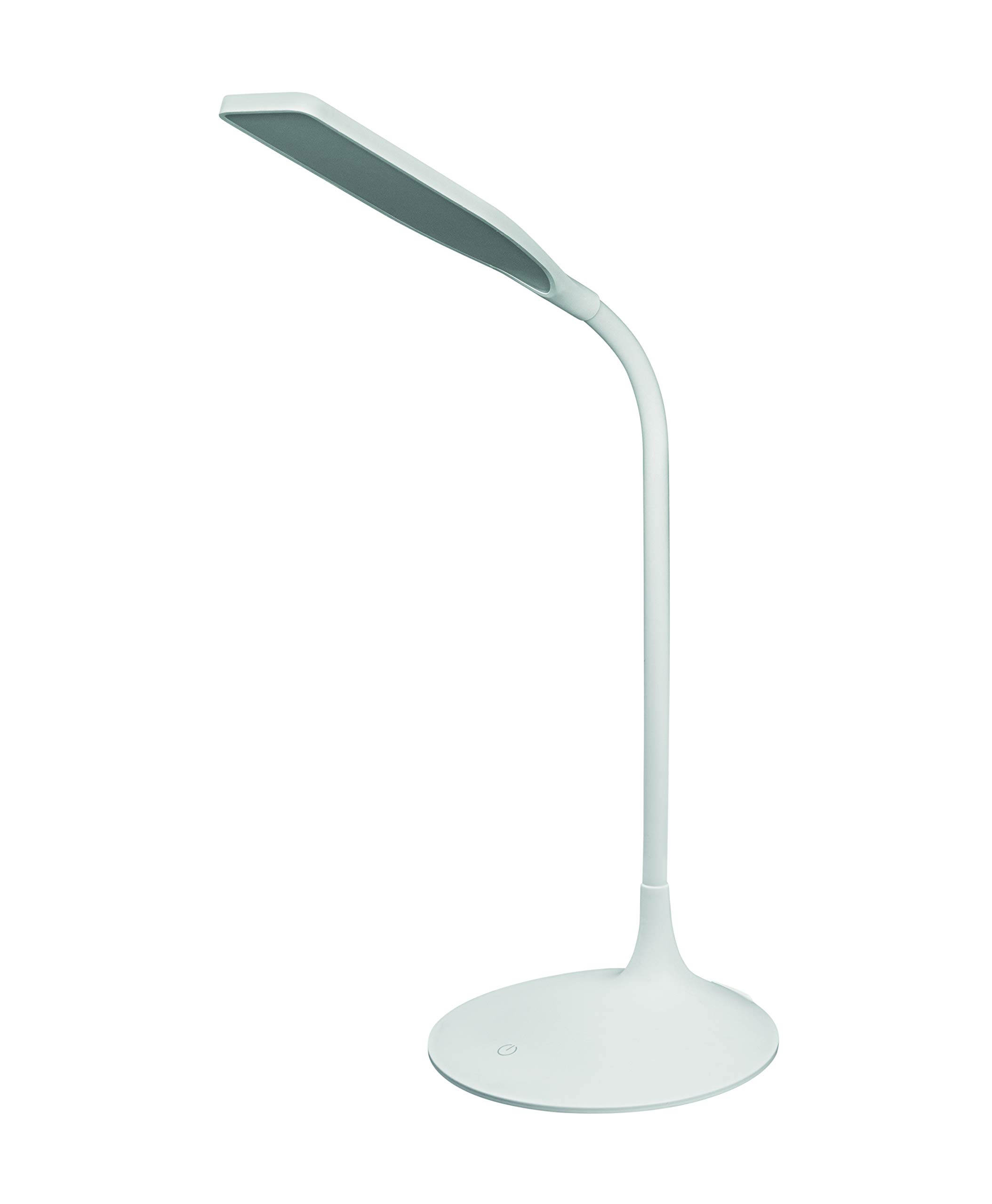 Desk luminaire LED: PANAN© Disc Single / 5 W, 5 V, Beam Angle: 105°, Warm White, 3000 K, Body Material: acrylonitrile butadiene styrene (abs), IP20, 1-Pack