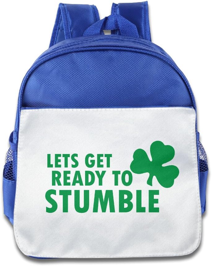 PHILLIP LEMONS Let's Get Ready To Stumble Cute Boys And Girls School Backpacks School Bags For Kids