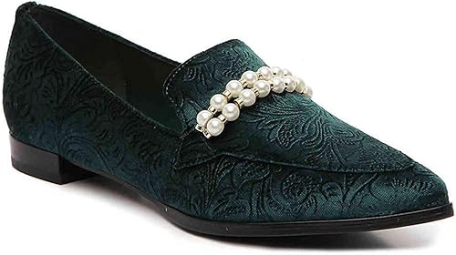 emerald green loafers